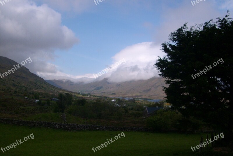 Ireland Sky Meadow Green Free Photos