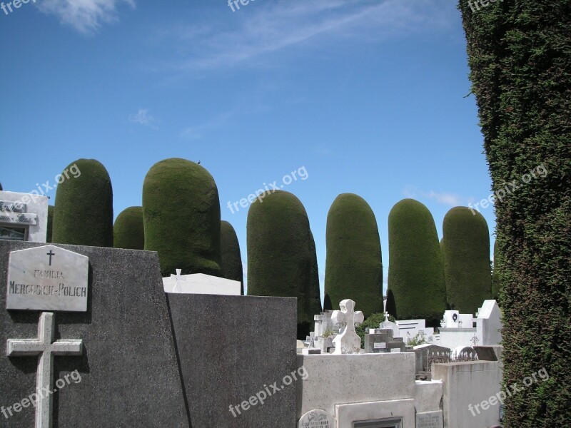 Chile Cemetery Tombstone Free Photos