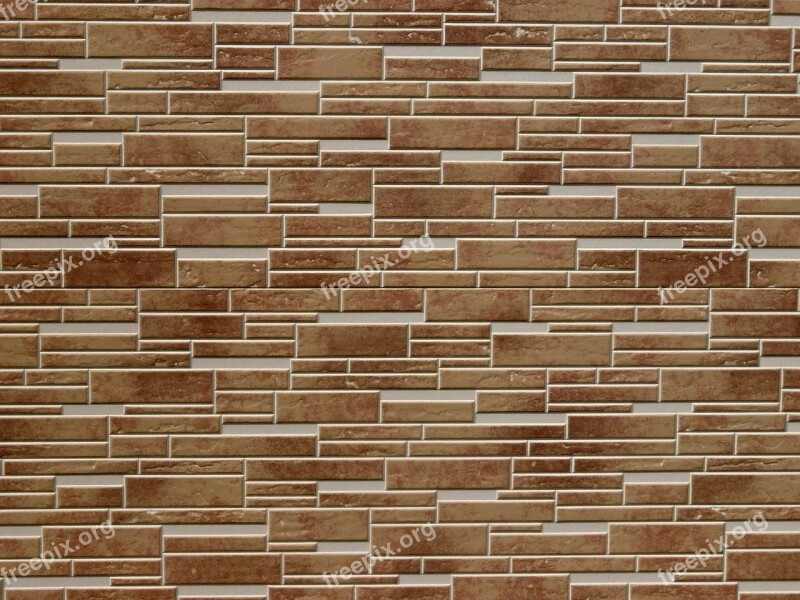 Brick Texture Wall Background Brown