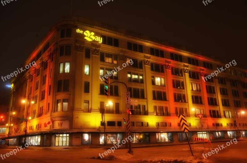 Winnipeg Canada Building Hotel Architecture