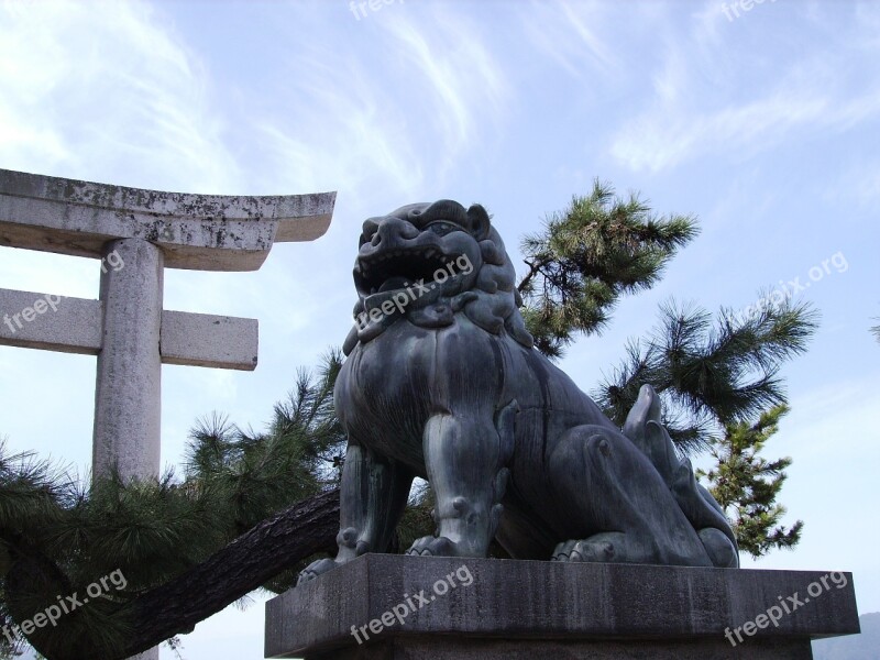 Japan Miyajima Shrine Free Photos