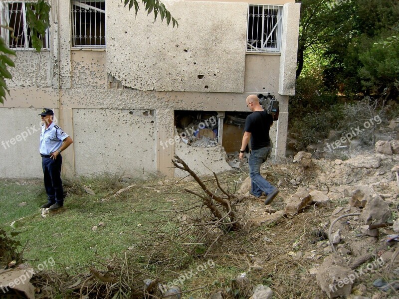 Israel Lebanon War 2006 Bullet Holes