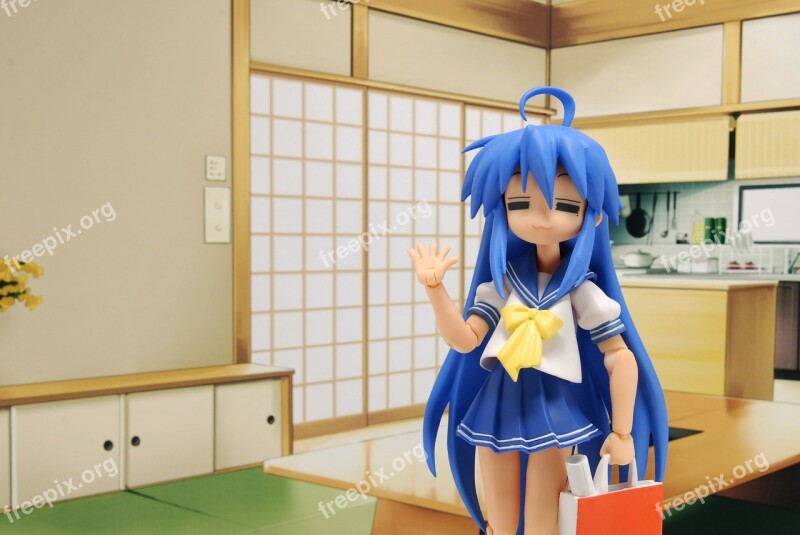 Anime Konata Figma Figurine Free Photos