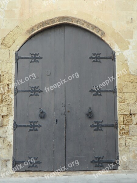 Old Door Old Goal Fittings Portal