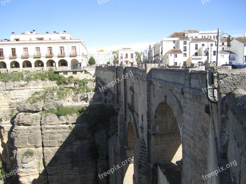 Ronda Andalusia Spain Bridge Free Photos