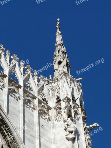 Cathedral Milan Architecture Free Photos