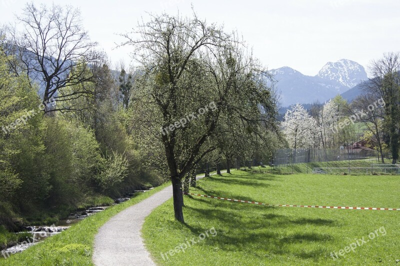 Spring Sunshine May Mountains Wendelstein