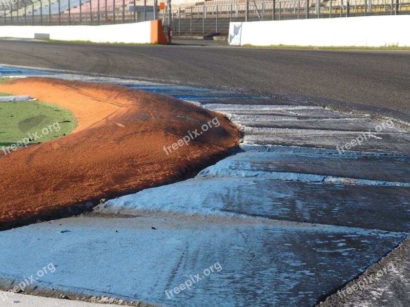 Circuit Asphalt Race Track Vibrator Hockenheim