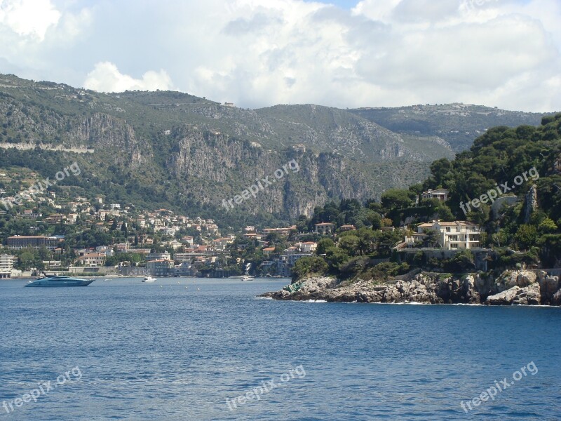 Port Villa Franch Monaco Beach Water