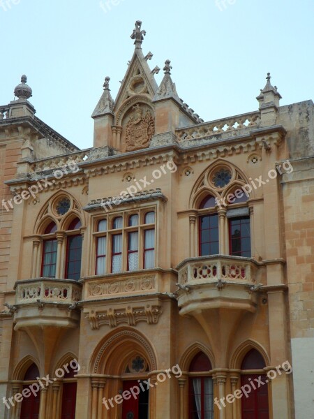 Palace City Palace Gothic Mdina Malta