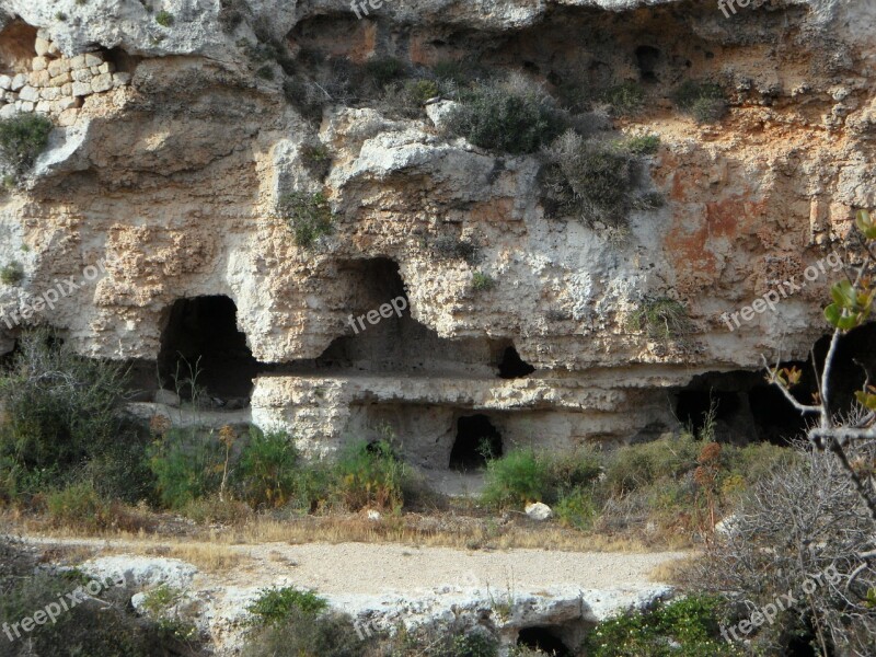 Caves Rock Early Living Caves Graves