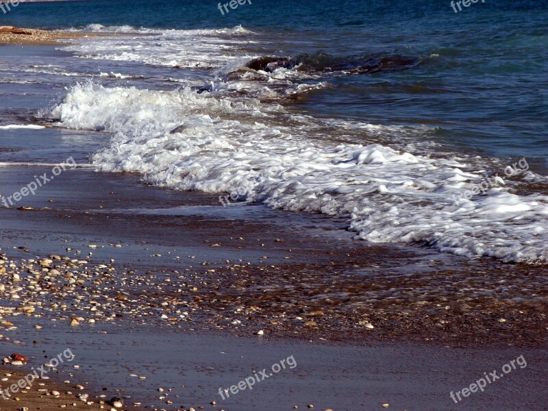 Water Waters Drop Of Water Beach Nature