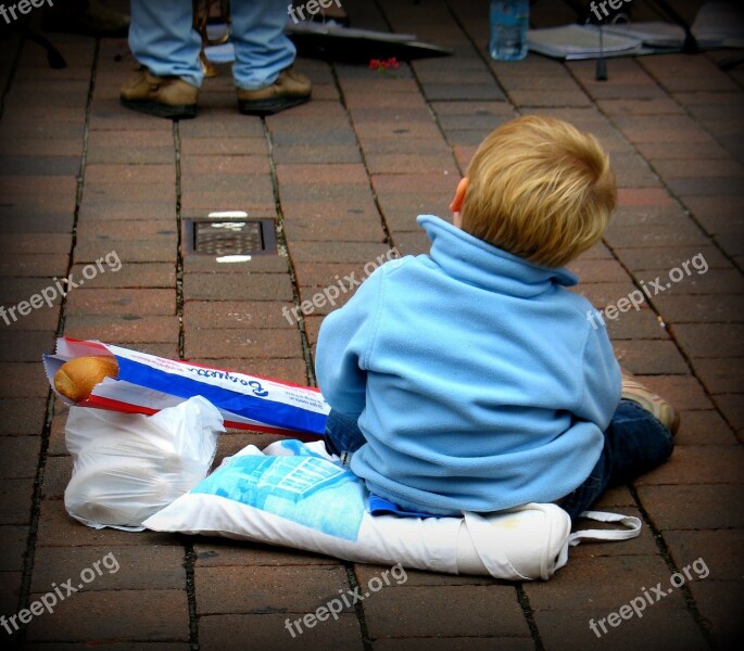 German Boy Baguette Toddler Boy Child