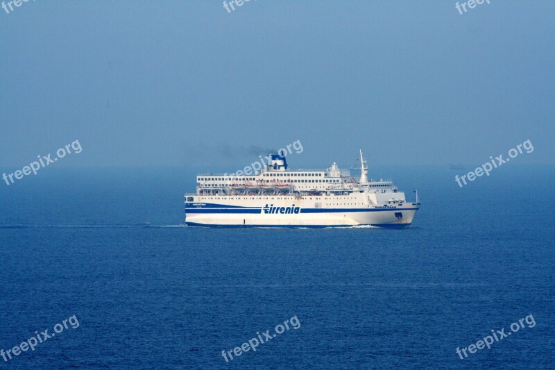 Rome Sea Ferry Ship Boat