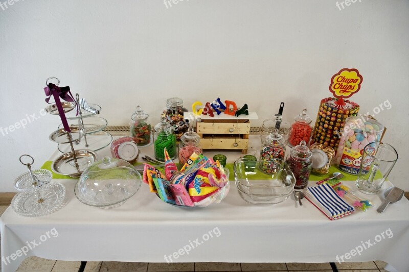 Candybar Sweet Candy Wedding Children Joy