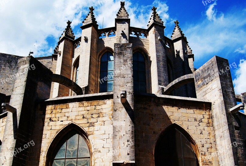 Cathedral Girona Gerona Church Architecture