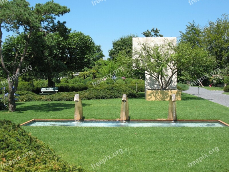 Enea Garden Park Rapperswil Rest Water Feature