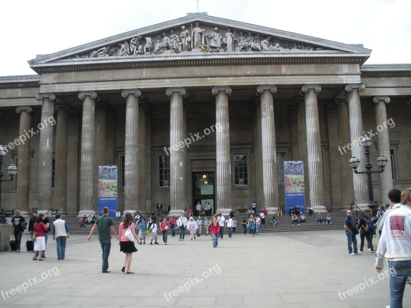 British Museum London History England United Kingdom