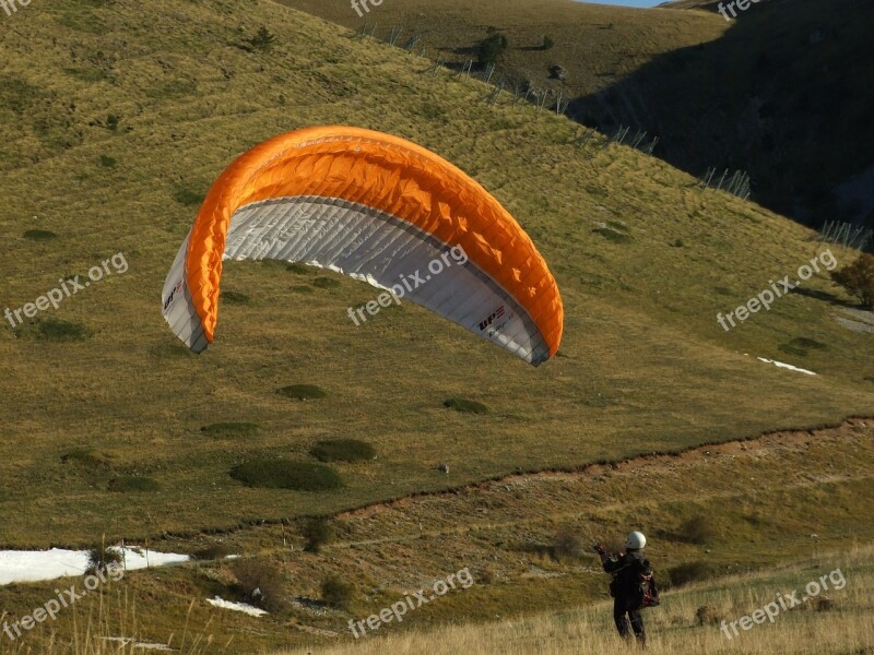 Parachute Paragliding Extreme Sport Sport Wind