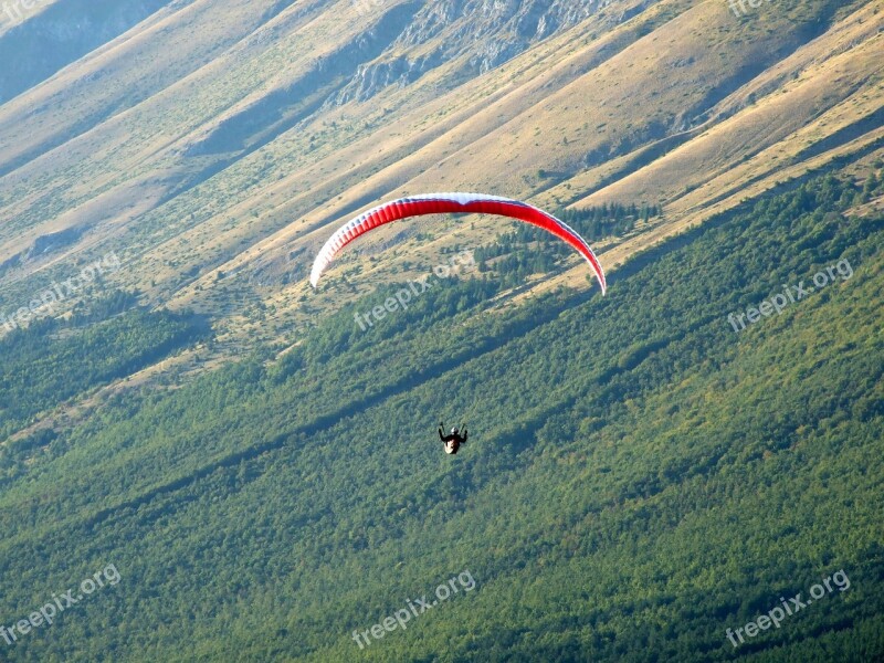 Parachute Paragliding Extreme Sport Sport Wind