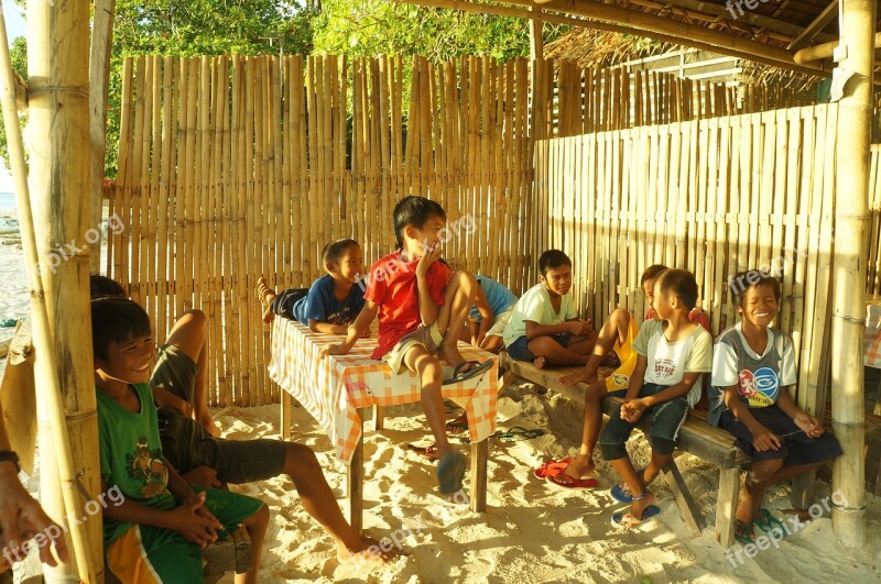 Kids Beach Smiling Summer Boys Free Photos