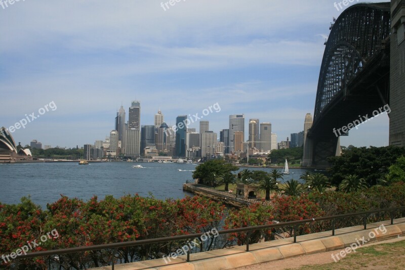 Sydney Port Bridge Boats Free Photos