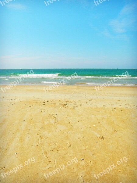 Beach Nature Marine Sand Sky