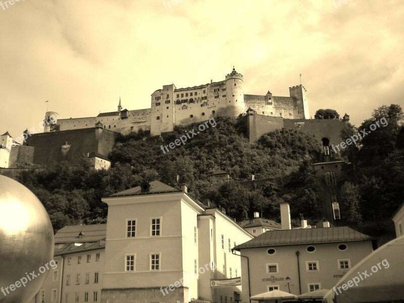 Salzburg Austria Hohensalzburg Fortress Fortress Free Photos