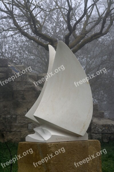 Fog Sculpture Artwork Italy Sicily