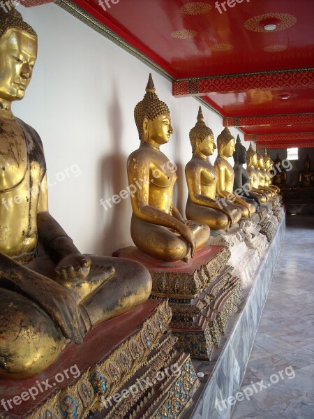 Royal Palace Bank Bangkok Temple Thailand