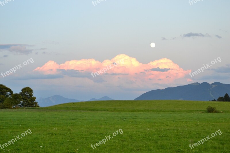 Bavaria Moon Alpine Free Photos