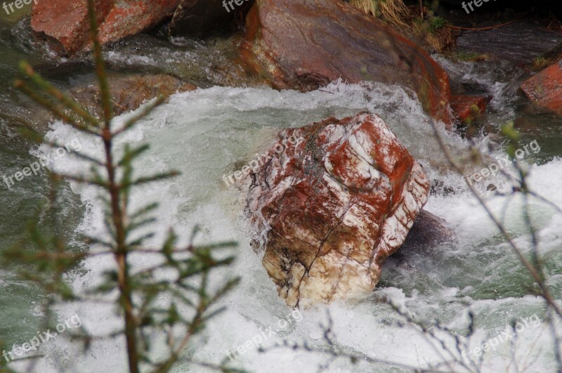 River Rapids Ticino Water Nature