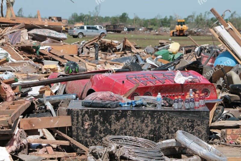 Moore Oklahoma Tornado Disaster Ruin