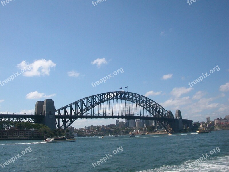 Sydney Harbour Bridge Bridge Free Photos