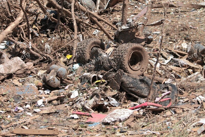 Tornado Destruction Moore Oklahoma Disaster