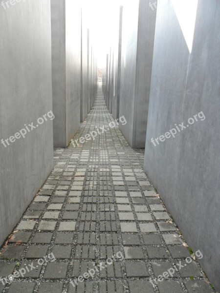 Berlin Monument Memorial Holocaust Stelae