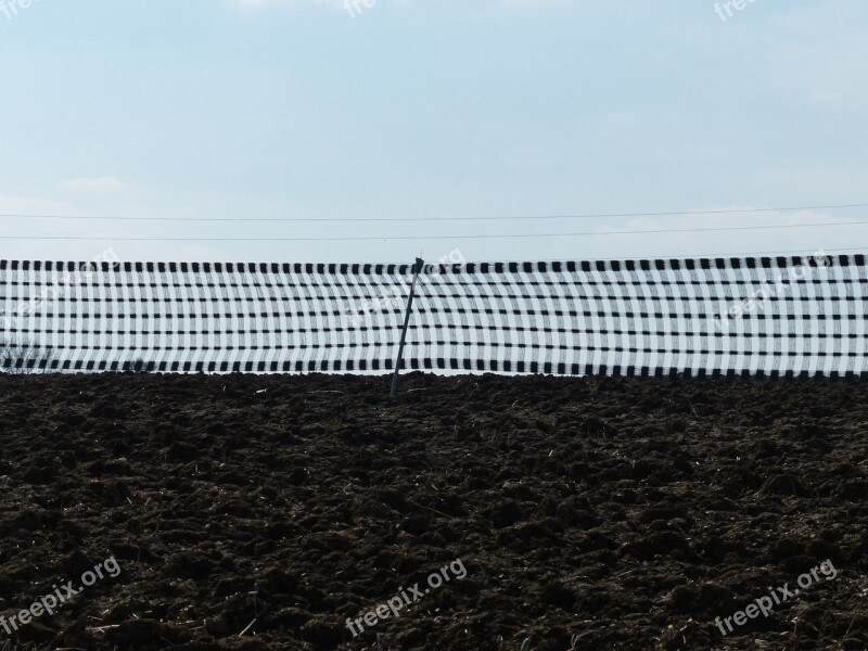 Snow Fence Fence Braid Protection Free Photos