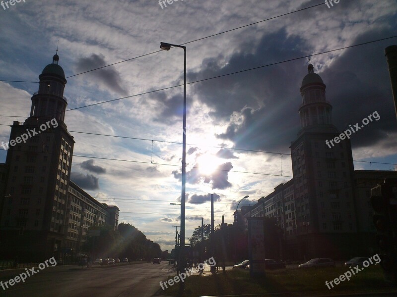 Berlin Frankfurter Tor Friedrichshain Ex Gdr Karl Marx Allee