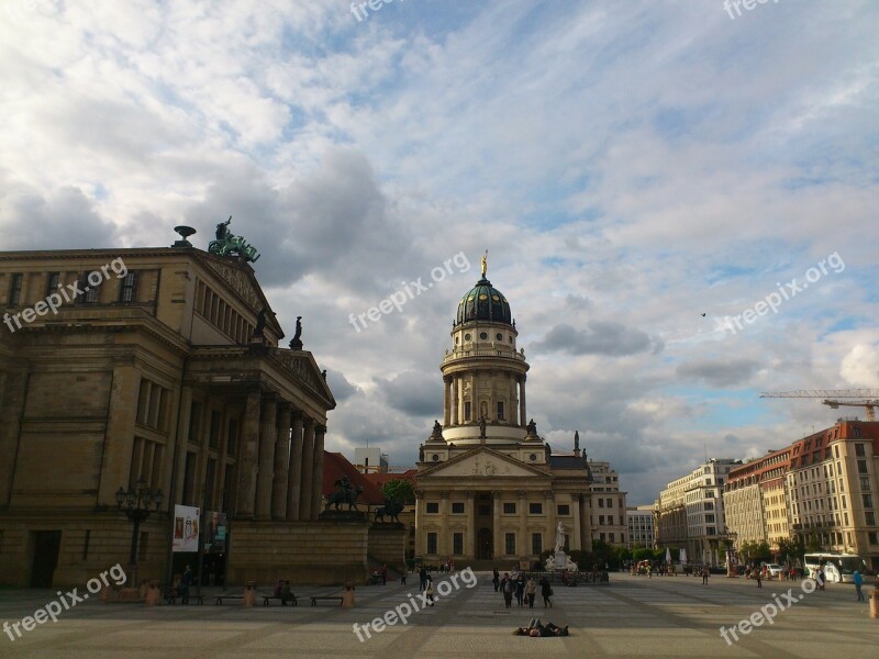 Gendarmenmarkt Berlin Capital Dom Dome