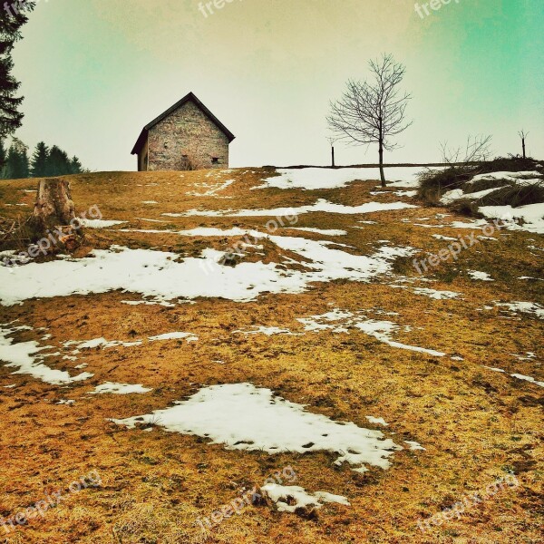 Landscape Nature House Agriculture Field