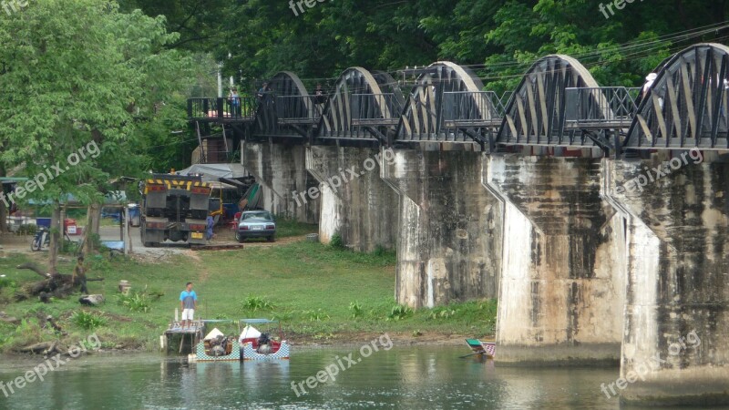 River Kwai Bridge Thailand Bangkok