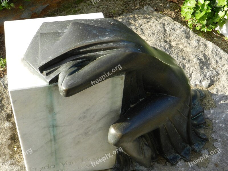 Grave Old Cemetery Belgium Free Photos