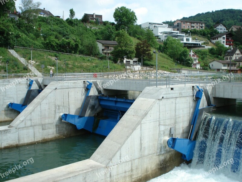 Swim Power Plant Limmat Energy Source Energy