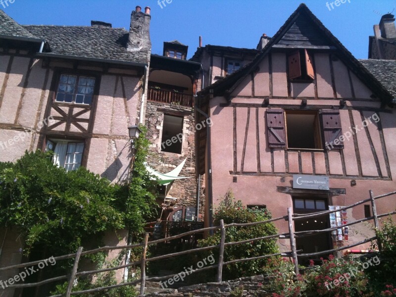 Countryside France Vacation Conques Summer Vacation