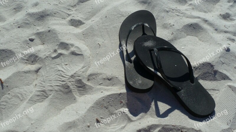 Flip-flops Summer Vacation Sand Beach