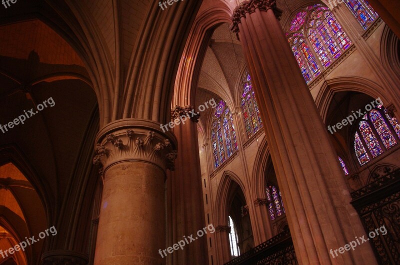 Cathedral Fance Le Mans Free Photos