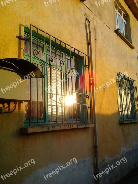 Home Window Solar Reflection Yellow