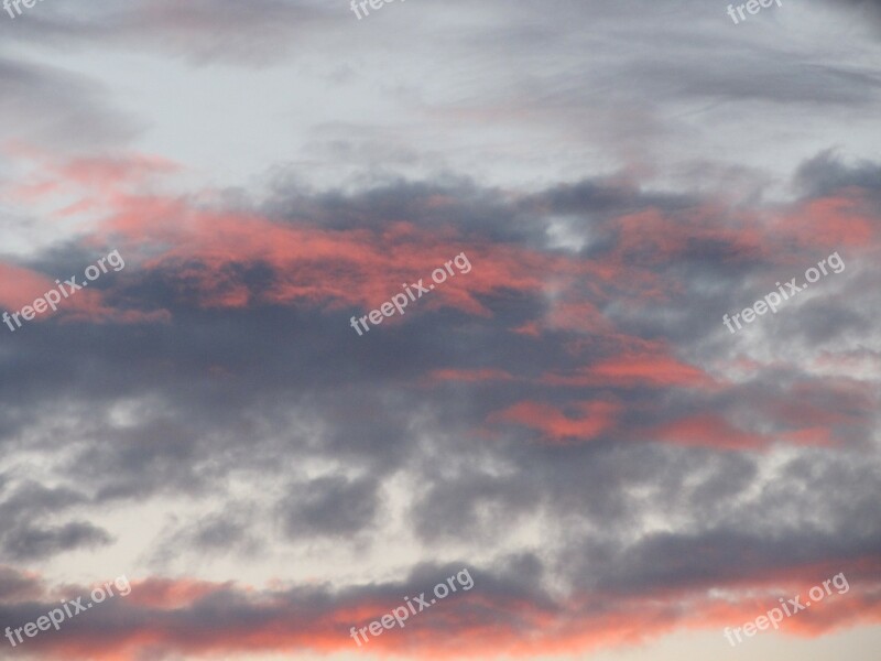 Sky Clouds Color Weather Twilight