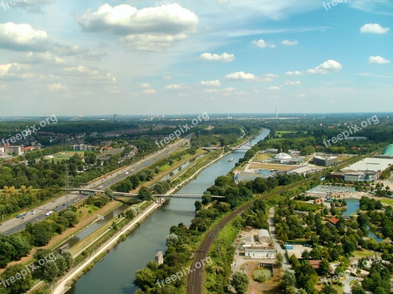 Oberhausen Germany Landscape Vista Scenic