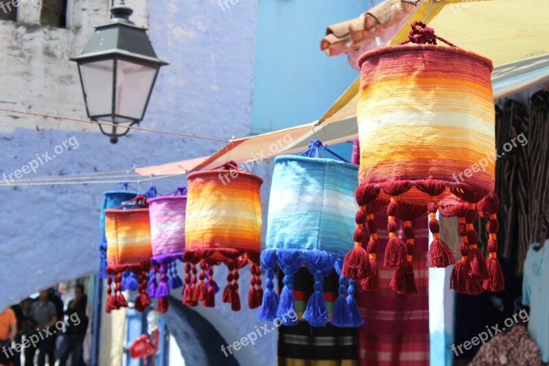 Morocco Chefchaouen Crafts Free Photos